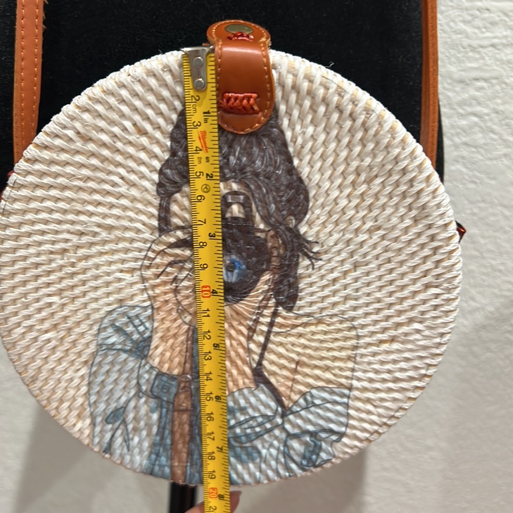 Bali Rattan Bag Crossbody - Picture 5 of 12